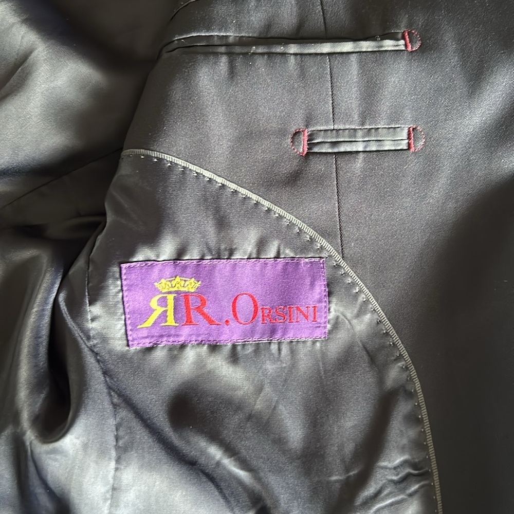 Navy R R Orsini Blazer - 40R - Picture 8 of 8